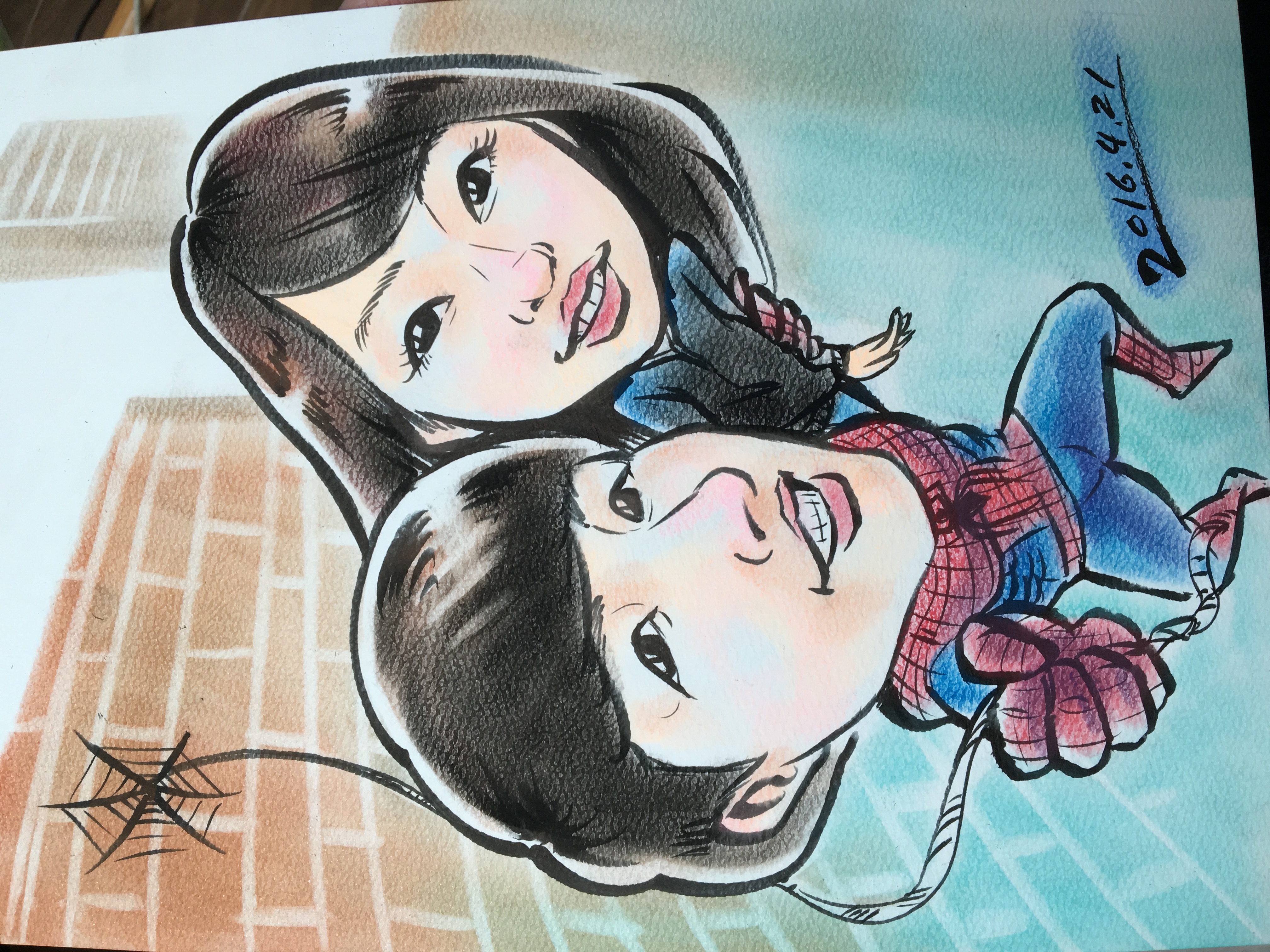 캐리커쳐 주문제작 및 이벤트/행사 해드립니다-이미지