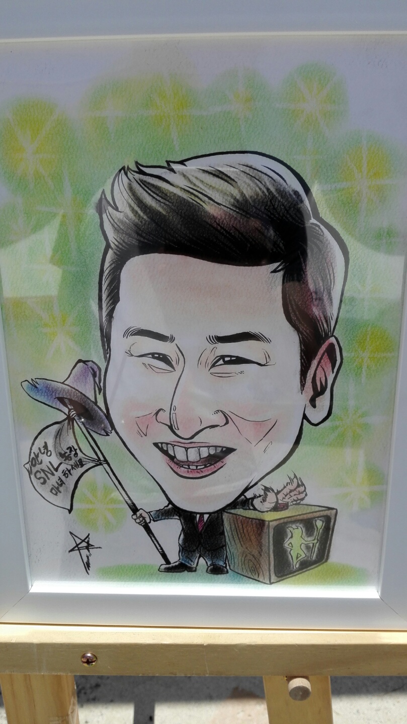 캐리커쳐 주문제작 및 이벤트/행사 해드립니다-이미지