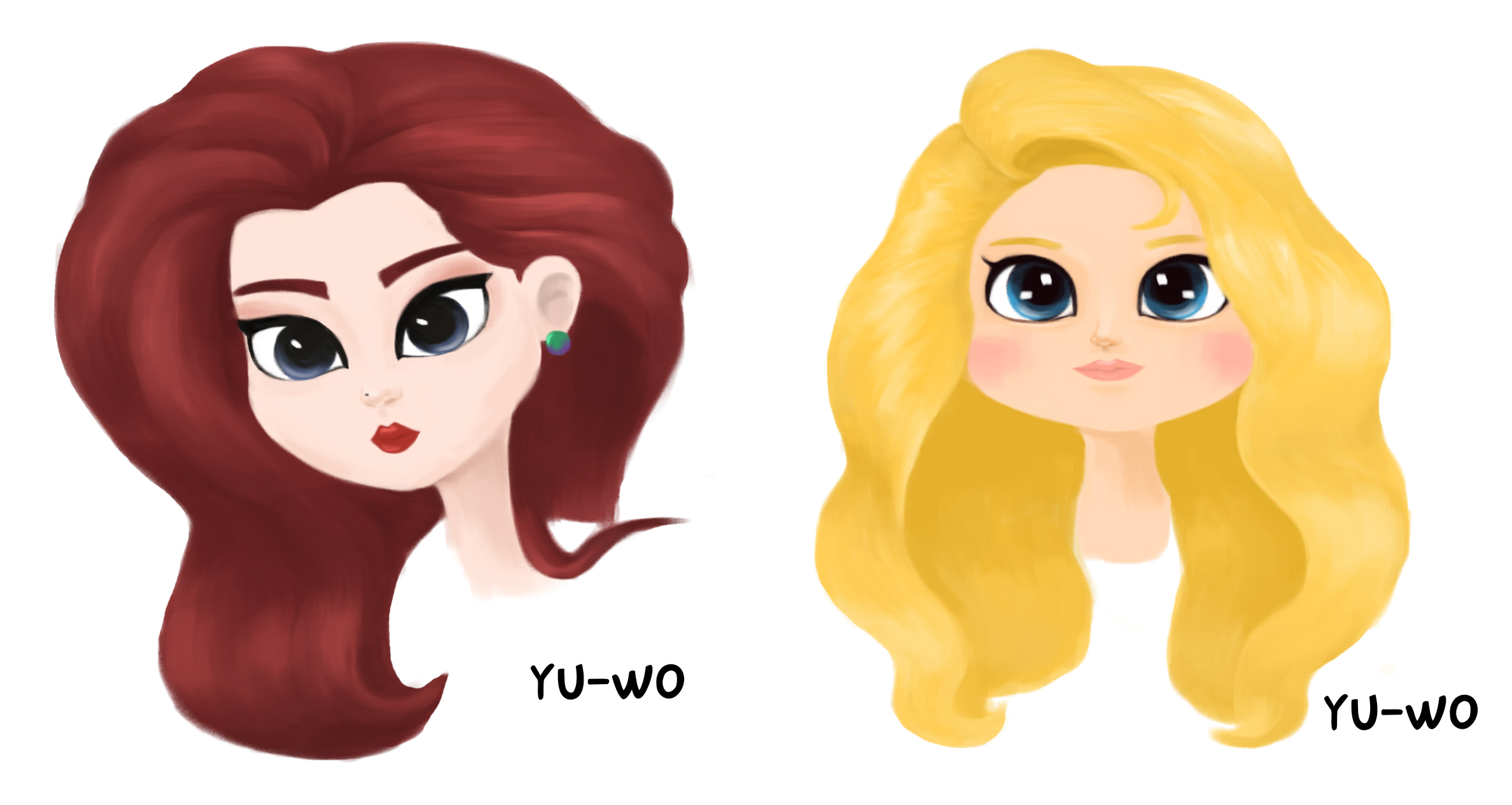 동화 속에 나오는 귀여운 캐릭터, 삽화, 이모티콘 그려드립니다.-이미지