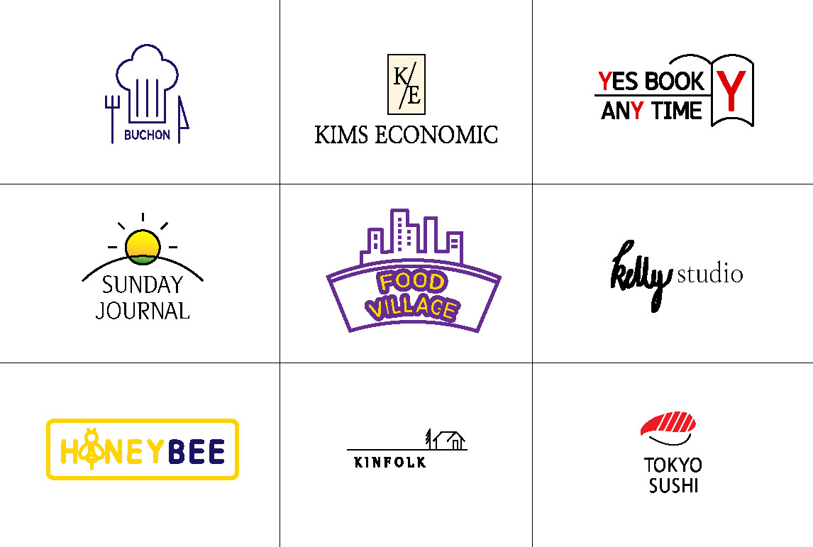 단돈만원! 가성비 갑 로고! 심플함이 생명!-이미지