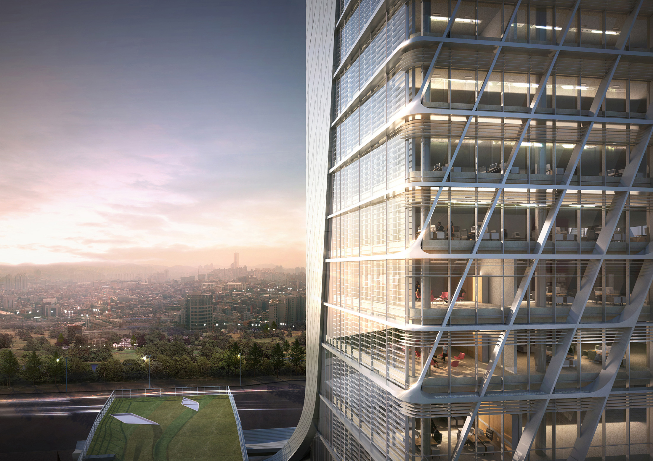  모델링 조감도 투시도(실내 외) 작업해 드립니다-이미지