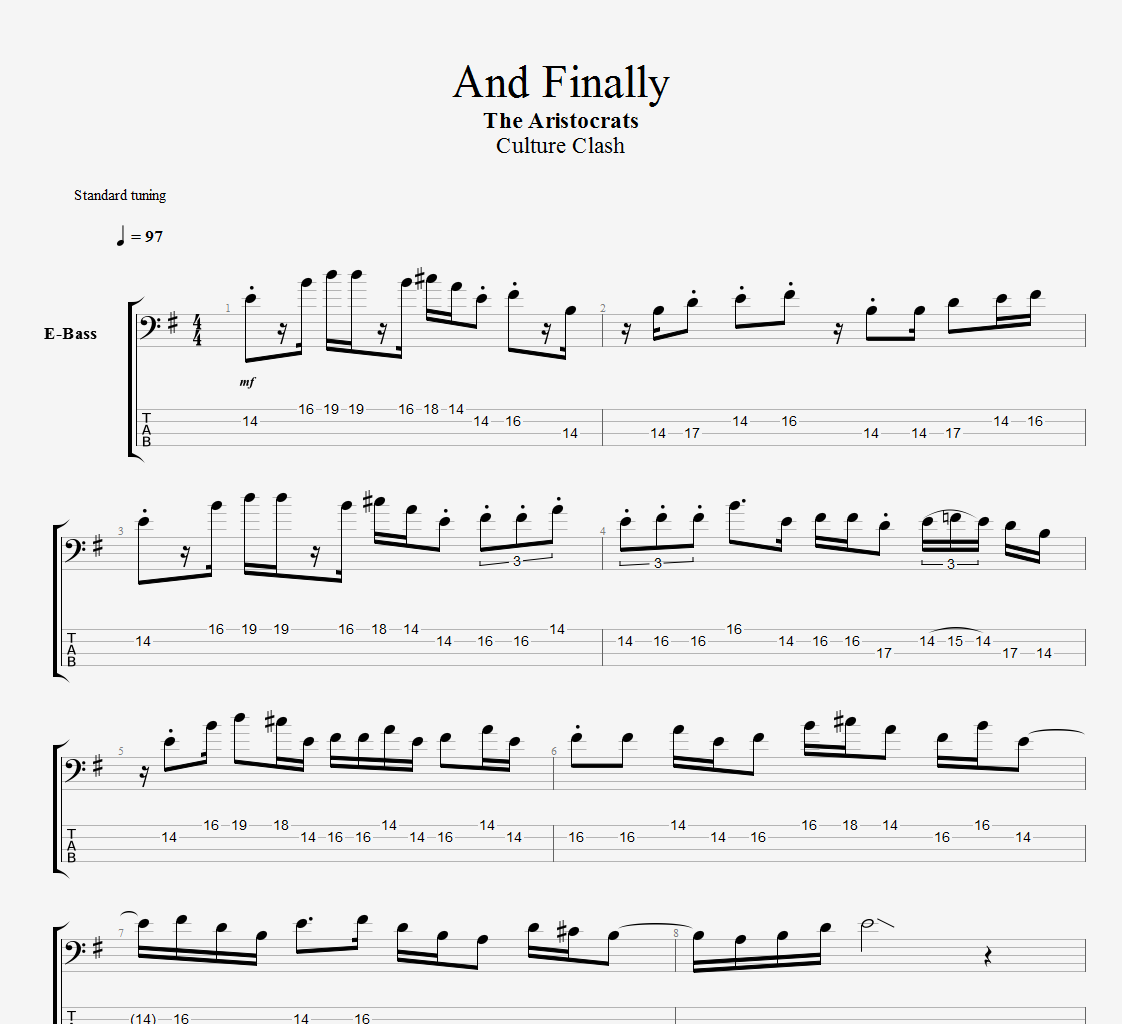 베이스기타 베이스 악보 제작 채보 해드립니다-이미지