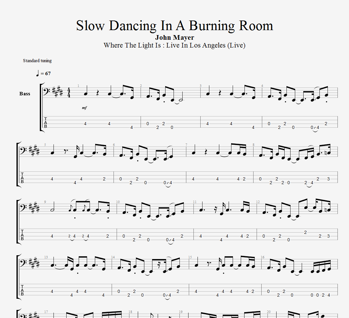 베이스기타 베이스 악보 제작 채보 해드립니다-이미지