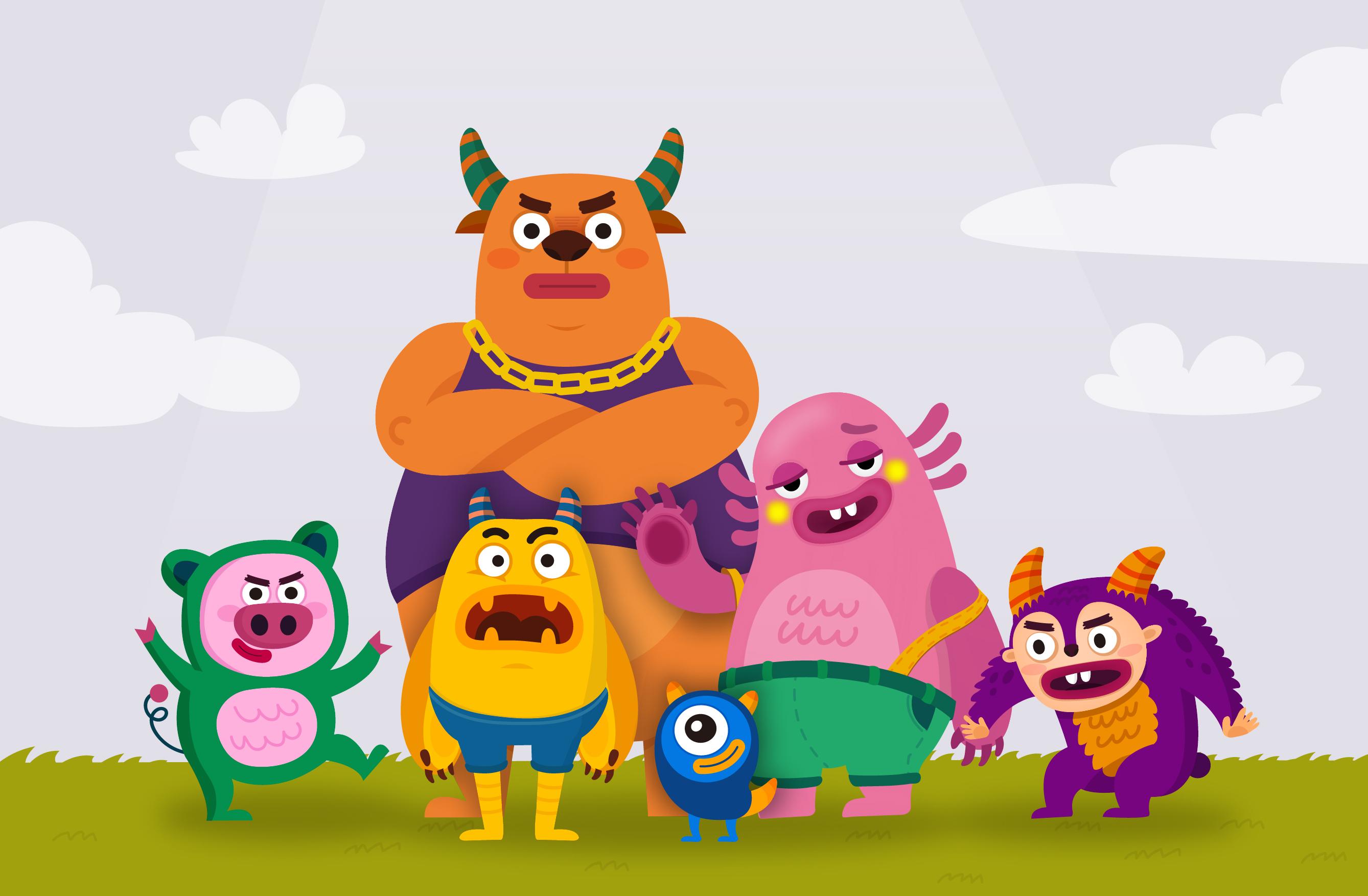  귀여운 일러스트/캐릭터 그려드립니다.-이미지