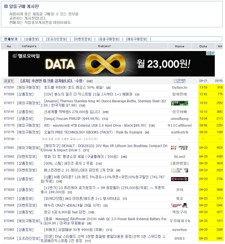  조회수 2,000~100,000 게시판에 글 올려드려요-이미지