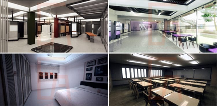  모델링 조감도 투시도(실내 외) 작업해 드립니다-이미지