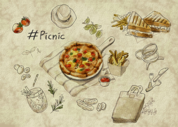 손그림일러스트- 메뉴판/가게홍보용이미지/컬러링북도안/풍경화/음식 등 작업-이미지