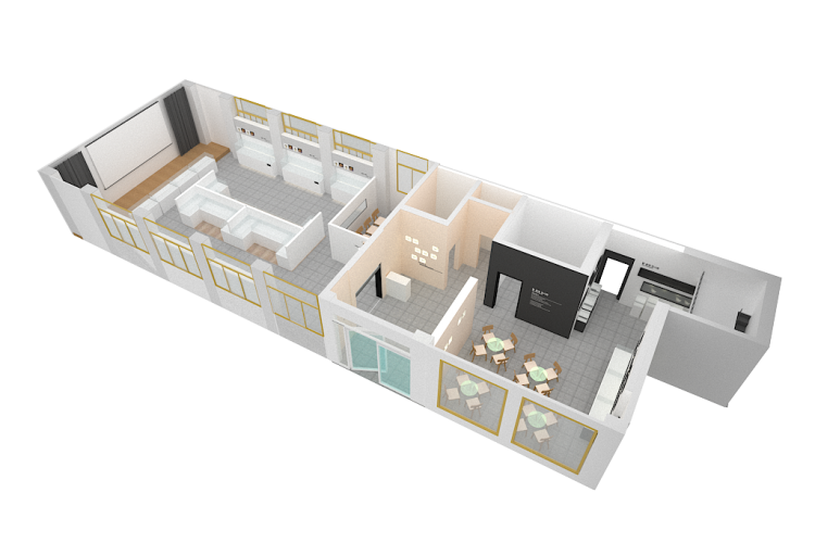 인테리어,전시부스_조감도/투시도/평면도/ 포토샵/일러스트 해드립니다.^^-이미지