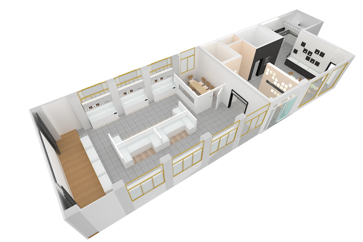 인테리어,전시부스_조감도/투시도/평면도/ 포토샵/일러스트 해드립니다.^^-이미지