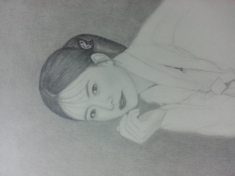 연필 초상화 정성껏 그려드려요~^^♡-이미지