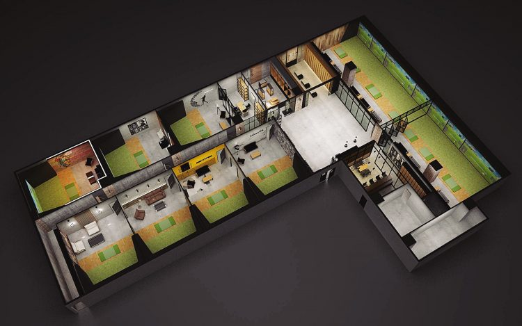 2D 도면, 3D 투시도 , 인테리어 디자인, 컨셉이미지, 매뉴얼디자인-이미지