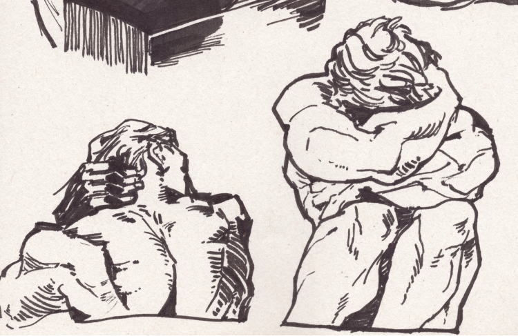 추억이 담긴 사진을 느낌있는 펜/라인 드로잉으로 그려 드립니다-이미지