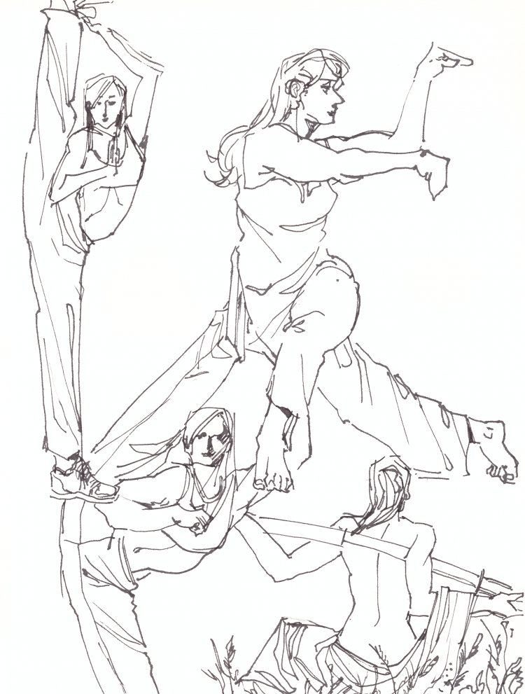 추억이 담긴 사진을 느낌있는 펜/라인 드로잉으로 그려 드립니다-이미지