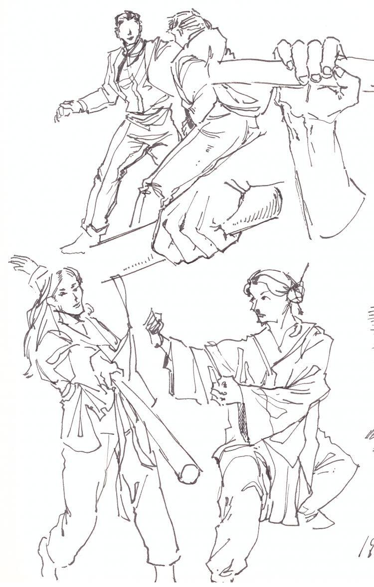 추억이 담긴 사진을 느낌있는 펜/라인 드로잉으로 그려 드립니다-이미지