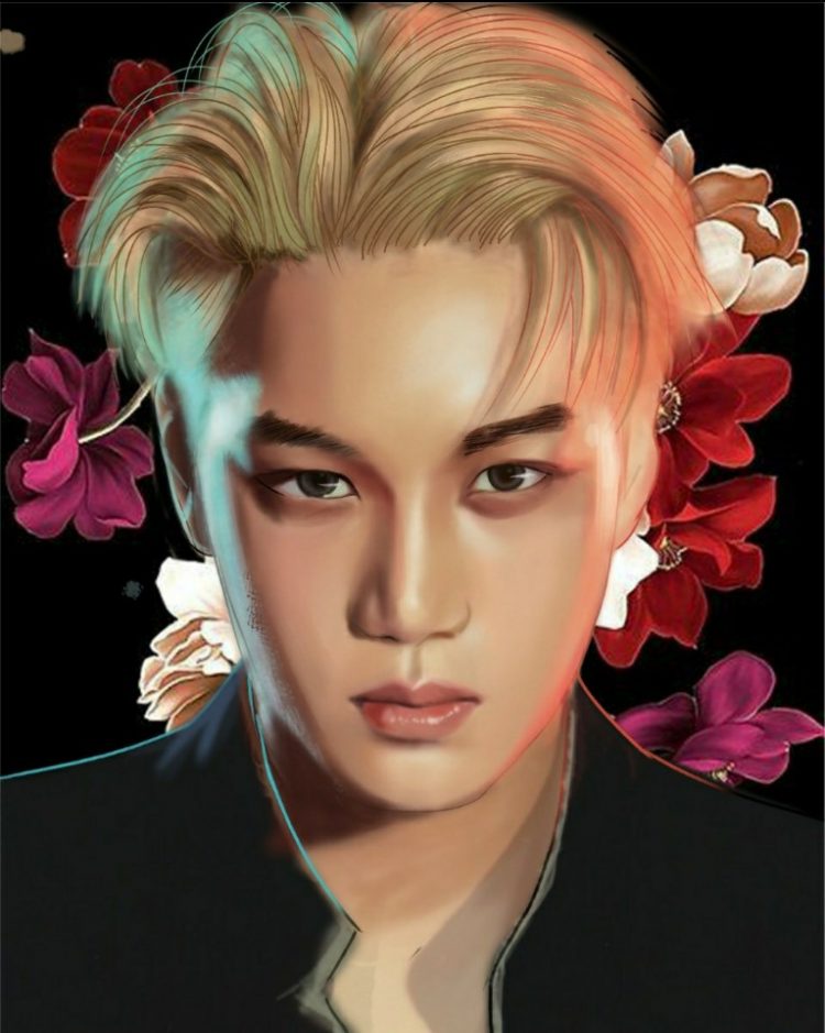 세상에서 하나뿐인 꽃초상화를 그려드립니다.-이미지