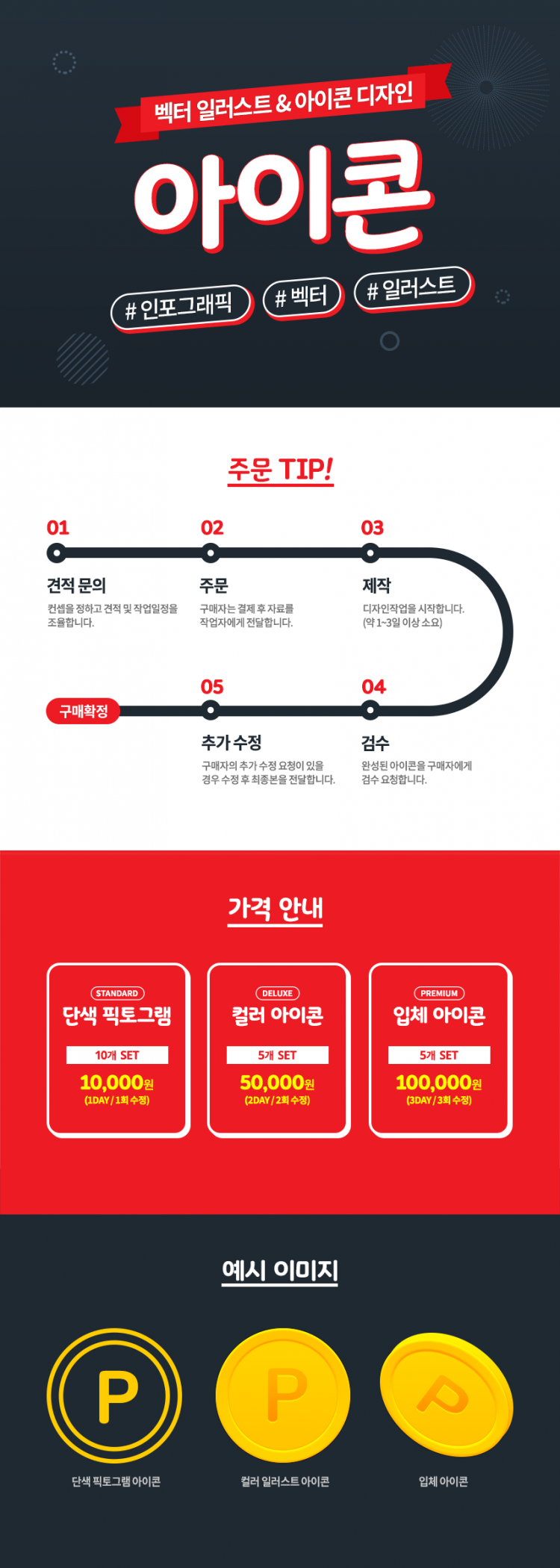 다양한 스타일의 아이콘을 만들어 드립니다.-이미지