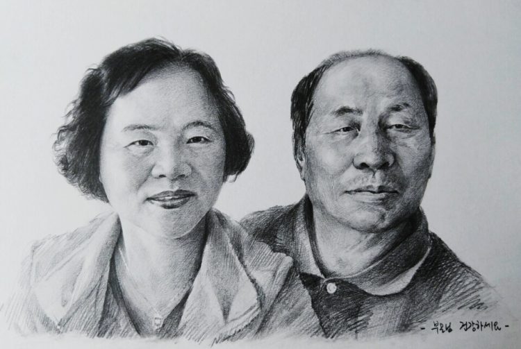 인물화, 초상화를 정성것 그려 드립니다-이미지