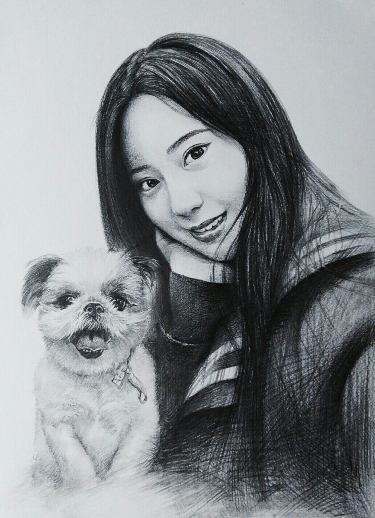 인물화, 초상화를 정성것 그려 드립니다-이미지