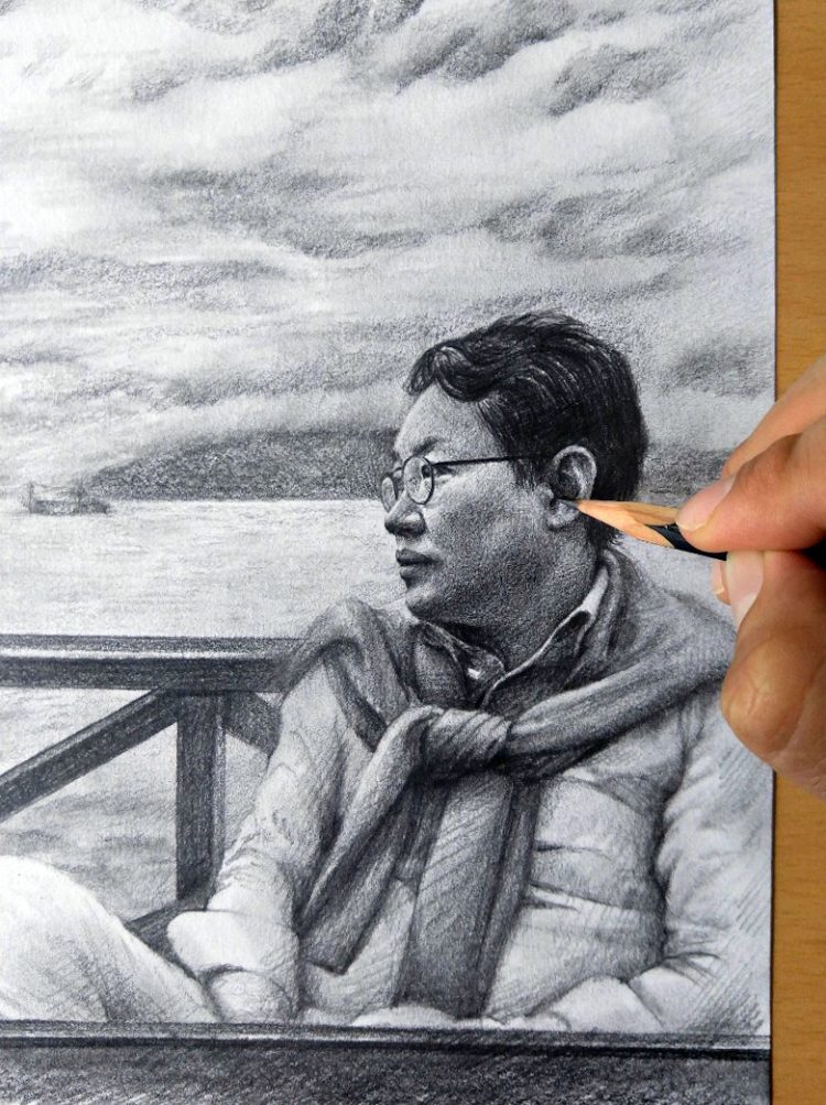 인물화, 초상화를 정성것 그려 드립니다-이미지