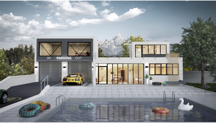 투시도 조감도 인테리어디자인-이미지