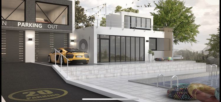 투시도 조감도 인테리어디자인-이미지