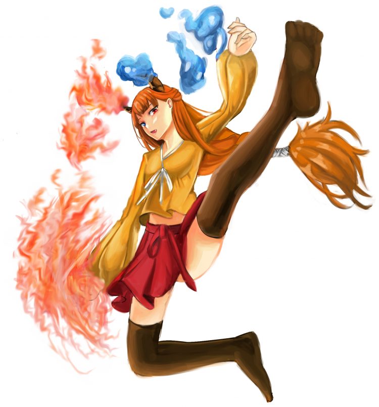 LD,Md 예쁜 캐릭터 일러스트 그려드립니다.-이미지