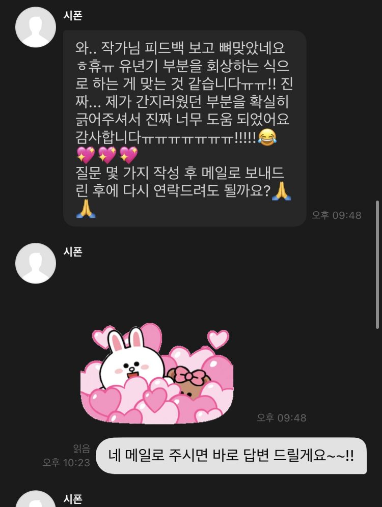 소설 취업 대입 자소서 첨삭 피드백-이미지