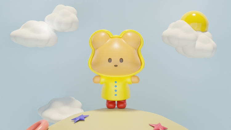 3D 캐릭터와 오브젝트를 모델링 제작해드립니다.-이미지